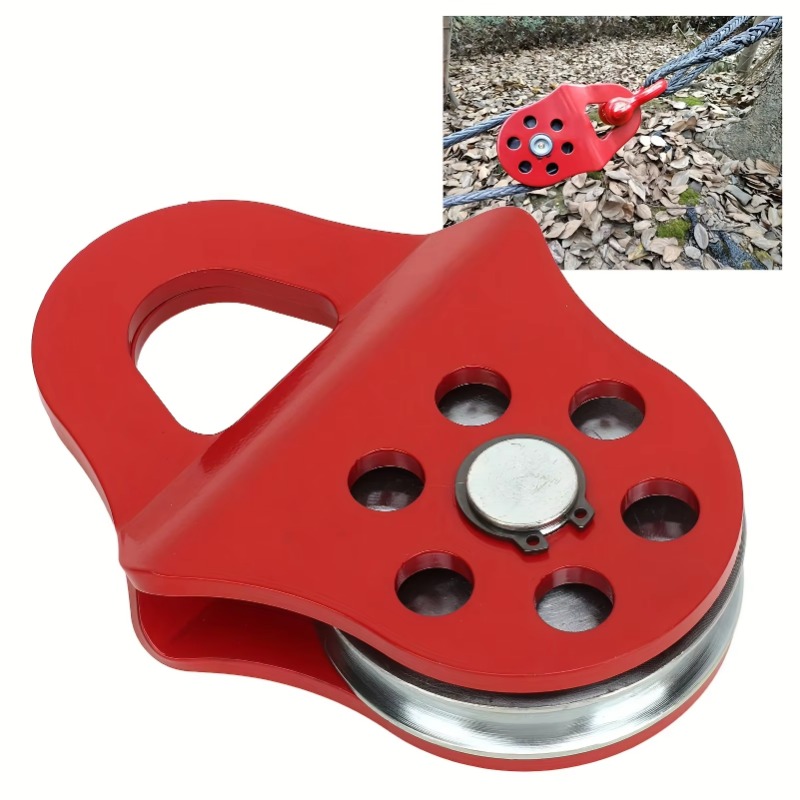 Snatch Block Pulley 10 Ton - Aksesoris Winch 8T Off Road, Pulley
