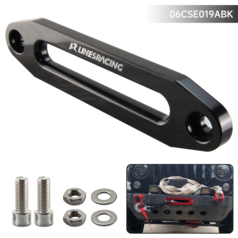 Winch Fairlead Hawse Aluminum - Tali Winch 6061 CNC Aluminium 10''