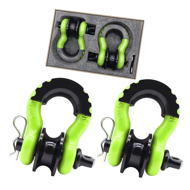 D Ring Shackle 3/4 - 2 buah Blok Penarik 4,7T, Cincin