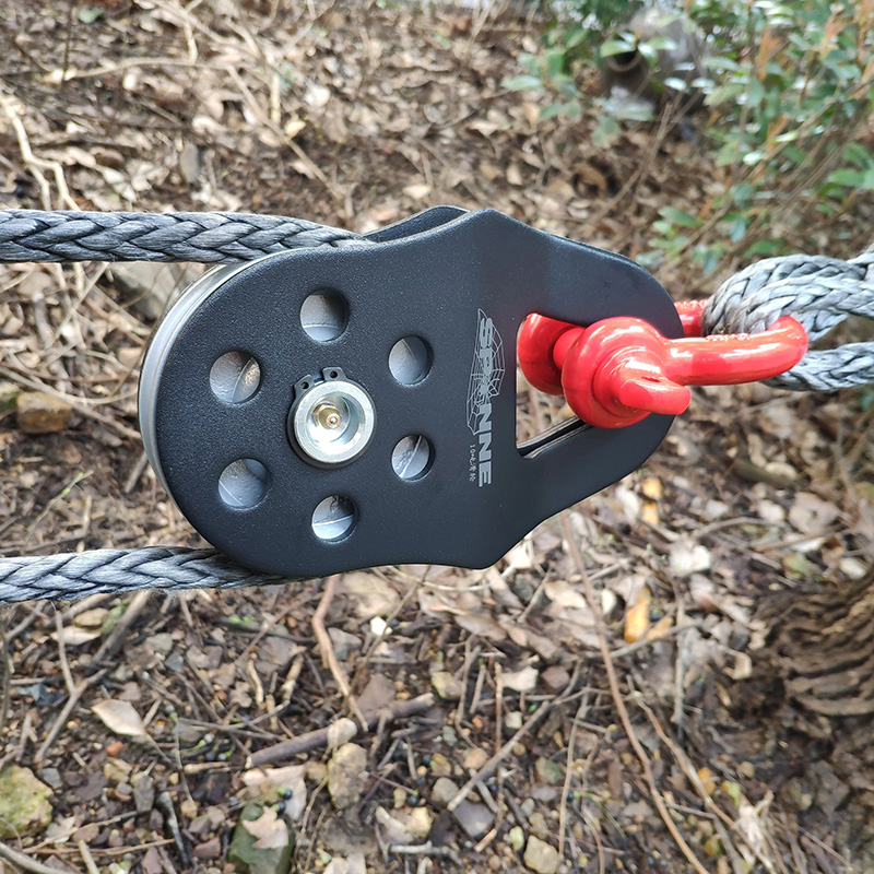 Snatch Block Pulley 10 Ton - Katrol Penarik Tugas Berat 10 Ton