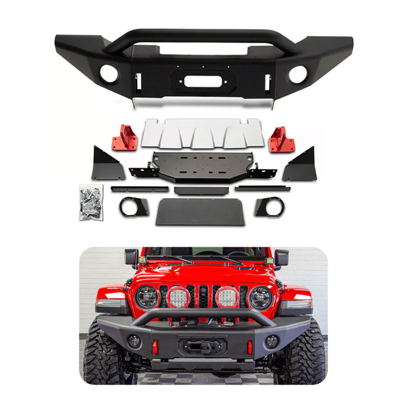 Winch Bumper Mount Plate - Bumper Depan Tubular Bull Bar Baja