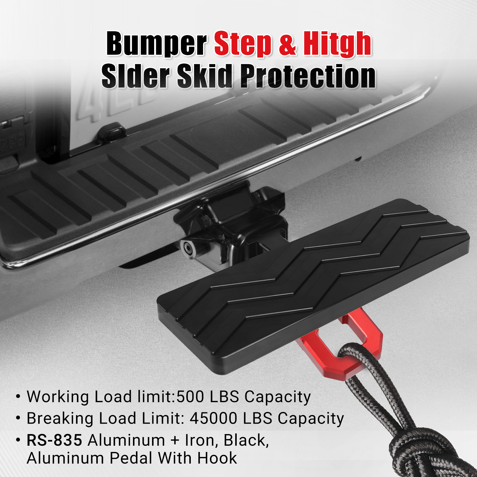 Aksesori Kombinasi Bumper Step - D Ring Shackle 3/4 ulasan dan harga