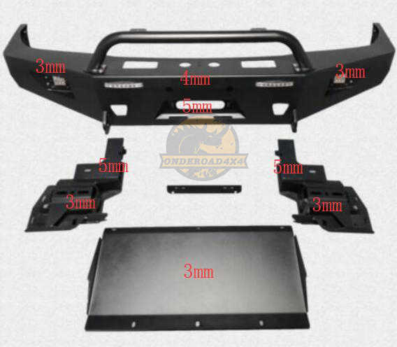 Bemper Depan Mobil, untuk Suzu - Winch Bumper Mount Plate ulasan dan harga
