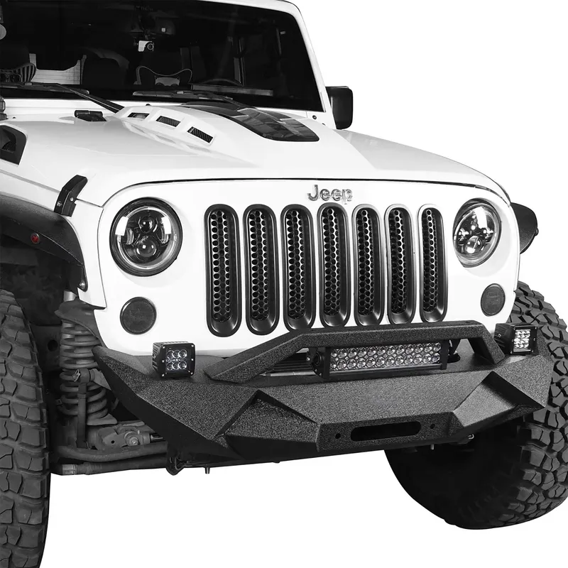 untuk Jeep Wrangler JK JL, bum - Winch Bumper Mount Plate ulasan dan harga