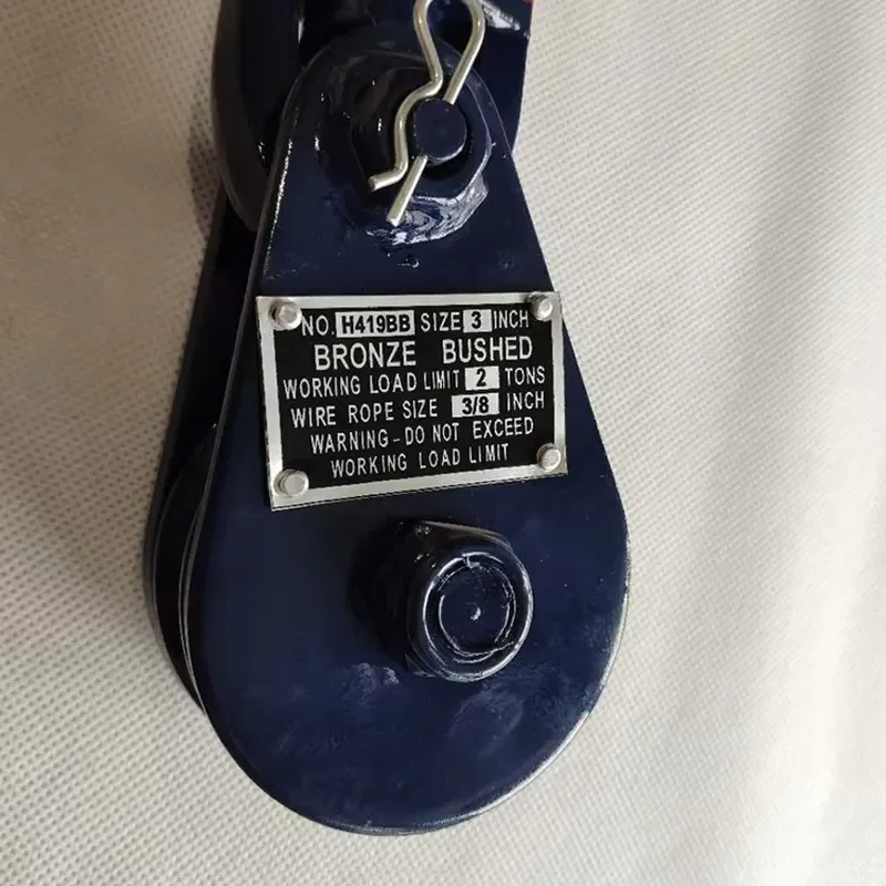 Dengan Hook H418 Tipe Ringan 8 - Snatch Block Pulley 10 Ton ulasan dan harga