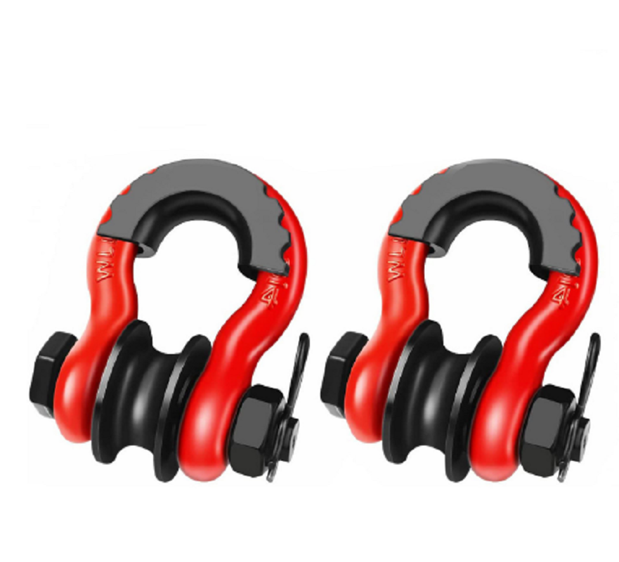 3/4” 2pcs 19Ton 42000lbs Tali  - D Ring Shackle 3/4 ulasan dan harga