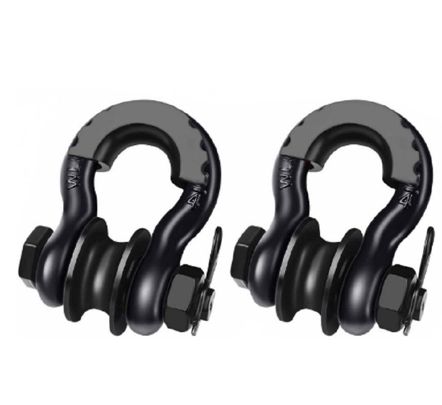 3/4” 2pcs 19Ton 42000lbs Tali  - D Ring Shackle 3/4 ulasan dan harga
