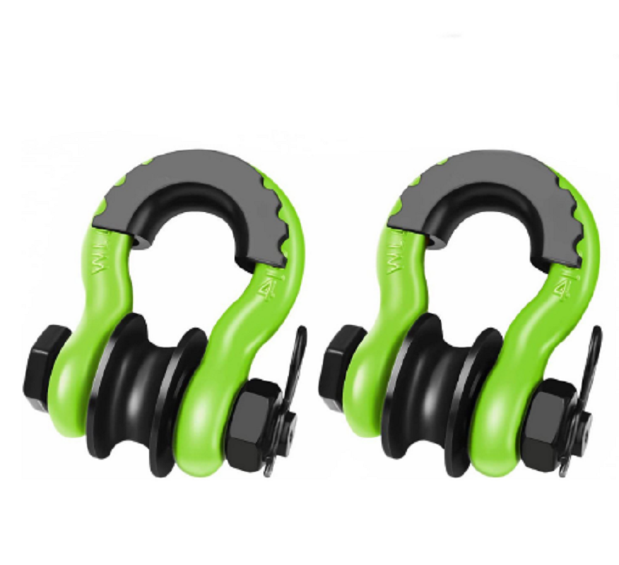 3/4” 2pcs 19Ton 42000lbs Tali  - D Ring Shackle 3/4 ulasan dan harga