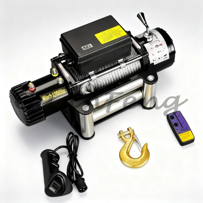 Winch Elektrik 12V/24V 9500LB  - Winch 9500Lb Electric 12V ulasan dan harga