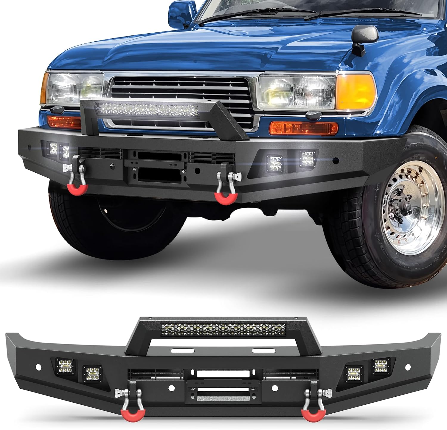 Bumper Depan Off Road Bullbar  - Winch Bumper Mount Plate ulasan dan harga