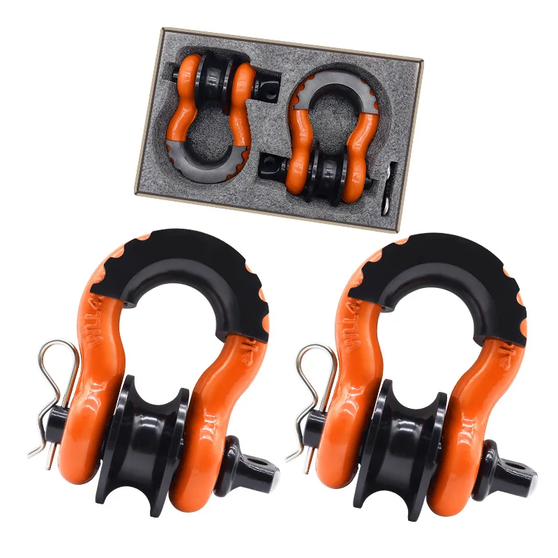2 buah Blok Penarik 4,7T, Cinc - D Ring Shackle 3/4 ulasan dan harga