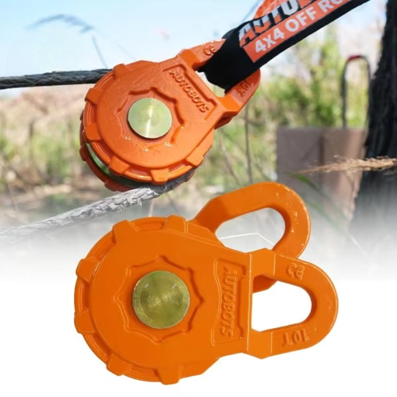 4*4 Tugas Berat Tali Sintetis  - Snatch Block Pulley 10 Ton ulasan dan harga