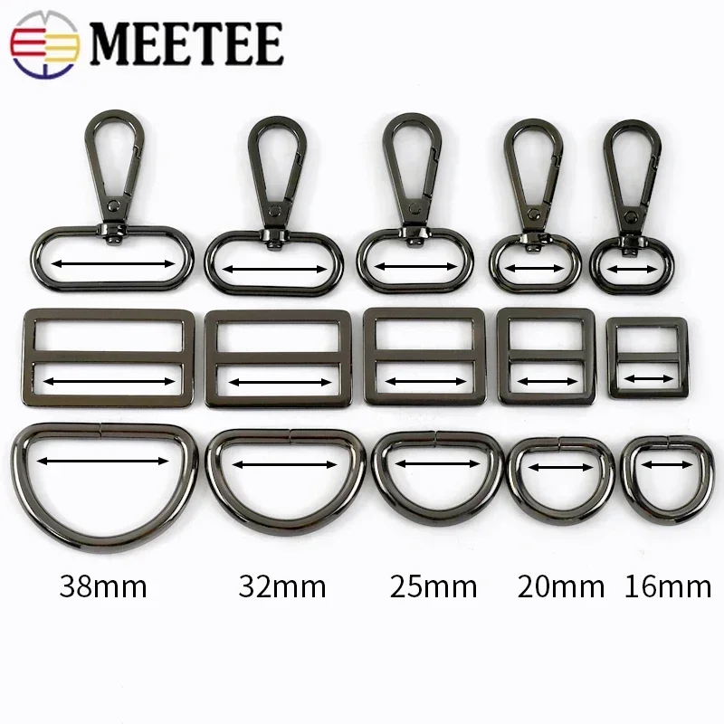 2/3set 16-38mm tas tali Lobste - D Ring Shackle 3/4 ulasan dan harga