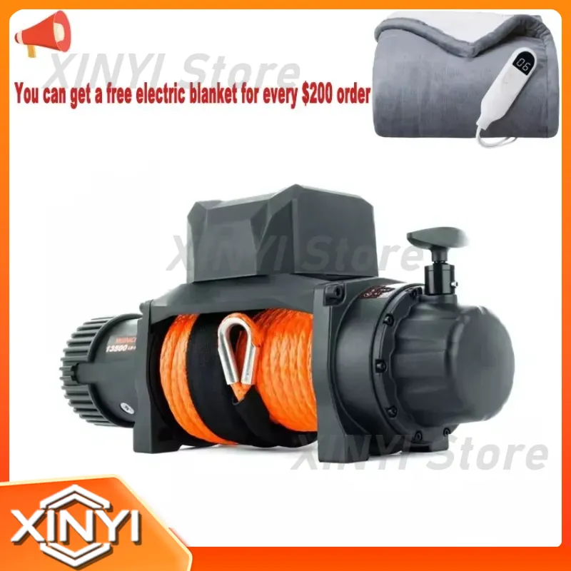 KOOD untuk Pemulihan 4x4, Winc - Winch 12000Lb Synthetic Rope ulasan dan harga