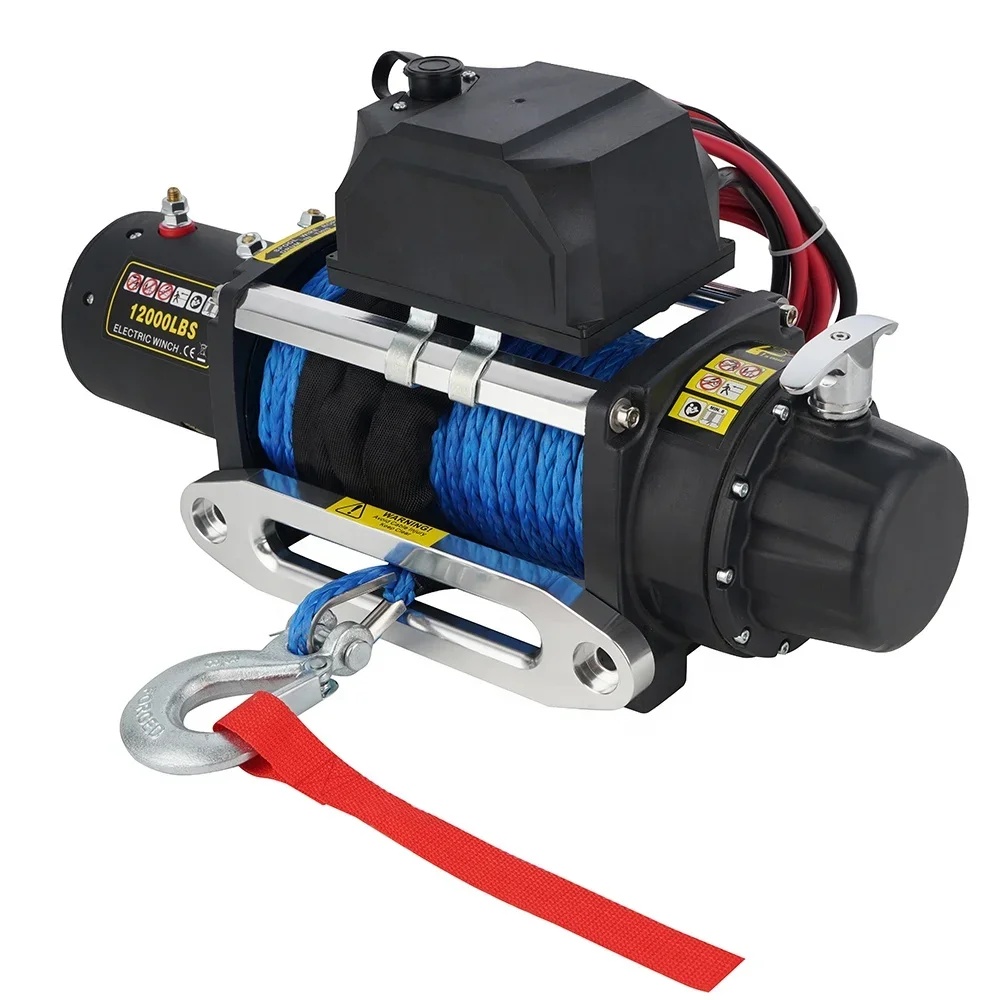 Winch Listrik Mobil Offroad 4x - Winch 12000Lb Synthetic Rope ulasan dan harga