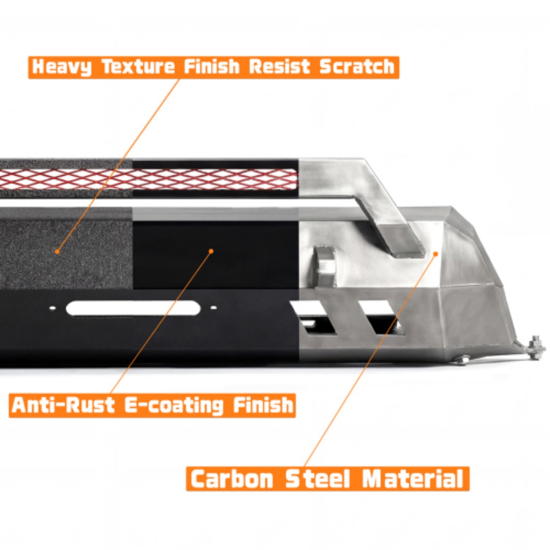 Bemper Depan Baja dengan Bull  - Winch Bumper Mount Plate ulasan dan harga